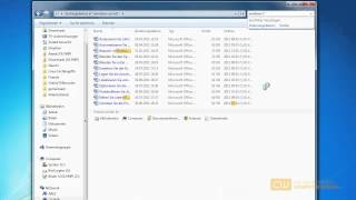 Fahnden Sie nach bestimmten Dateien in Windows 7  TUTORIAL [upl. by Akirea]