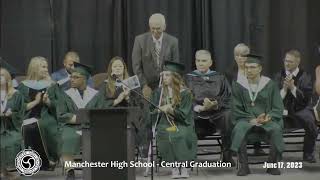 Manchester CENTRAL High School GRADUATION 061723 [upl. by Sined]