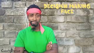 Decision Making Face 🧐  Face Exercise  Workout Buddy 💪🏾calisthenics smart virtualassistant [upl. by Nahsez]