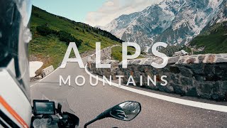 ALPS on a motorbike with 3D Maps [upl. by Akemahc]