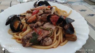 Spaghetti allo scoglio con preparato surgelato ecco come cucinarlo [upl. by Ehr]