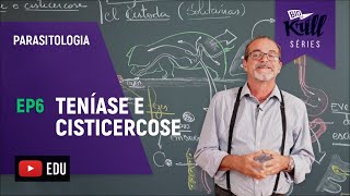 Teníase e Cisticercose Parasitologia  EP 6  Biokrill Series [upl. by Anelaj]