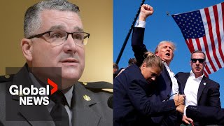 Trump shooting Local police testify they identified Crooks as suspicious person to Secret Service [upl. by Lipman]