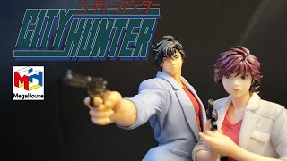 Ryo Saeba amp Kaori Makimura PVC  Unboxing  MegaHouse GEM Series City Hunter [upl. by Crescin]