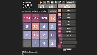 Multidirectional 2048 World Record joking [upl. by Ganley]