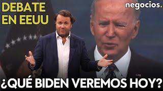 ELECCIONES EEUU  Las claves del debate electoral en EEUU ¿Qué Biden veremos hoy ante Trump [upl. by Enyahc]