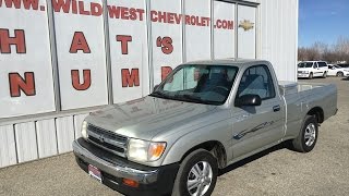 2000 Toyota Tacoma 5 Speed Manual Reno Carson City Sparks Fallon Yerington Nevada UT1258A [upl. by Arrim794]