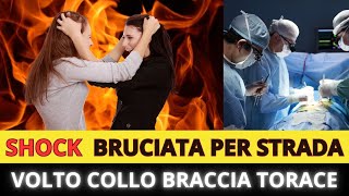 BRUCIATA VIVA PER STRADA  UNA LITE TRA LE DONNE [upl. by Joh]