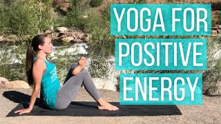 Yoga for Positive Energy 🌞  10 min Beginner Yoga Flow [upl. by Salohcin]