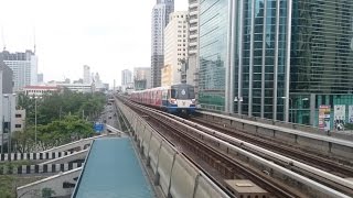 Bangkok BTS Skytrain 2015 1080p [upl. by Tallia]