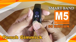 REVIEW Smart Band M5  Dennos [upl. by Glass]