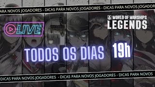 LIVE31102024DICAS PARA NOVOS JOGADORESWORLD OF WARSHIPS LEGENDSXBOXSERIES [upl. by Nauh]