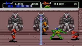 Sega Mega DriveGenesis Teenage Mutant Ninja Turtles The Hyperstone Heist Longplay [upl. by Strickman]