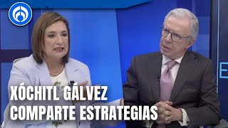 Xóchitl con Dóriga Estrategias agua y encuestas  Entrevista completa [upl. by Anneis455]