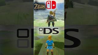 Zelda BOTW for Nintendo DS Exist zeldatotk zeldabotw nintendo3ds nintendods [upl. by Cissiee]