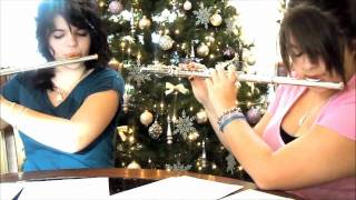 Carol Of The Bells   Flute Duet [upl. by Glenna76]