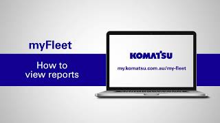 myFleet  How to view reports [upl. by Sukramaj]