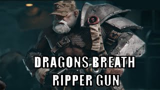 Dragons Breath Ripper gun Darktide Ogryn [upl. by Akemal]