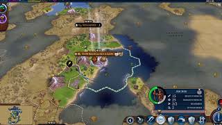 Civilization VI AzedNaught and Nikki start a new world [upl. by Iemaj]