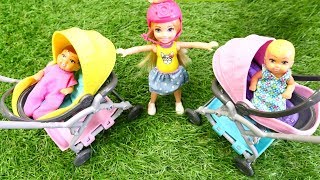 Barbie oyunları Kız videoları Barbie parkta geziyor Seçkin bölümler [upl. by Forland]