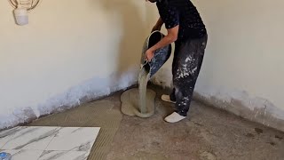 Look what Im going to do with this ceramic tile floor [upl. by Silletram700]