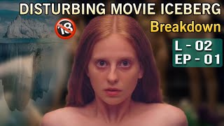 Disturbing movie Iceberg breakdown L02  E  01  Hindi  disturbing slasher movies [upl. by Osnerol]