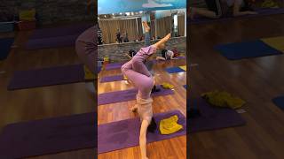 Yoga For Students Headstand Variation shortsviral [upl. by Annabal]