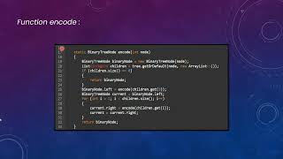 Encode Nary tree into a Binary tree  Java  RECode Sep 24  NITHYA SHRI S [upl. by Amoeji]