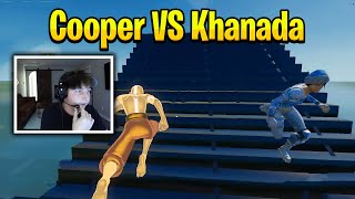 Cooper VS Khanada 1v1 Buildfights [upl. by Dorkus553]