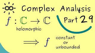 Complex Analysis 29  Liouvilles Theorem [upl. by Helge]