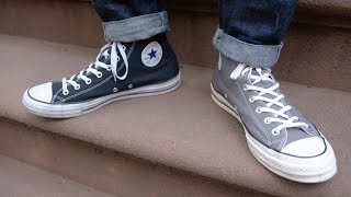 CHUCK 70 VS ALL STAR  Everything You Want to Know About the Best Converse Hi Top [upl. by Mareah]