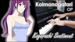 Monogatari Series Second Season OP 6  Kogarashi Sentiment  Piano Cover [upl. by Lorrayne]