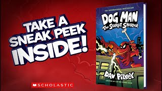 SNEAK PEEK INSIDE  Dog Man The Scarlet Shedder by Dav Pilkey  AI vs Supa Buddies [upl. by Weinberg97]