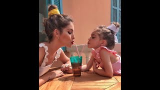 Best sketches ever among nour arida and her daughter ayla  cute funny and lovely نور عريضة وأبنتها [upl. by Alioz]