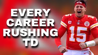 Every Patrick Mahomes Rushing Touchdown So Far [upl. by Meluhs321]