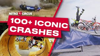 One Hundred of our Most Iconic Crashes [upl. by Eimmot170]