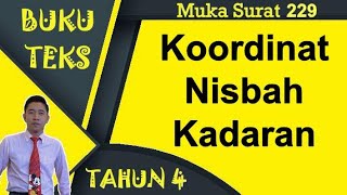 Matematik Tahun 4  Koordinat Nisbah dan Kadaran Uji Diri ms 229 [upl. by Disharoon960]