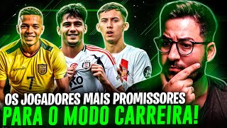 JOGADORES BONS E BARATOS PARA O MODO CARREIRA NO EA FC 25 MUITOS PROMISSORES [upl. by Coffin]