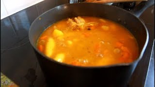 One OF The Best Jamaica Chicken Soup From  Chef Ricardo Cooking [upl. by Ling]