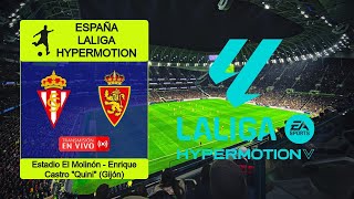 REAL SPORTING DE GIJON 10 REAL ZARAGOZA en vivo  ESPAÑA LaLiga Hypermotion  Jornada 7 [upl. by Cline]