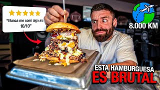 VIAJÉ 8000 KM para COMER la HAMBURGUESA MÁS FAMOSA de TEXAS y esto fue lo que pasó 😰 [upl. by Toffic85]