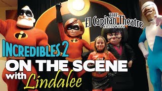 The Incredibles 2  El Capitan Theater Celebration  Lindalee Rose [upl. by Frieda]