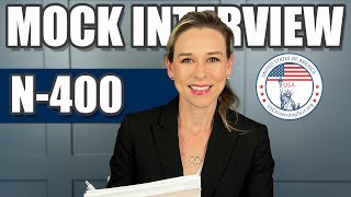 2024 US Citizenship Mock Interview  N400 Interview Simulation [upl. by Einaj]