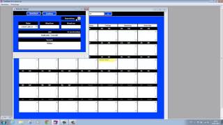 Filemaker Kalender erstellen Datum berechnung Eintrag dynamic Calender Gregoerian Tipps [upl. by Nagaek]