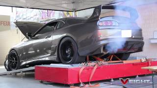 Toyota Supra Dyno Run 1000 HP [upl. by Sylirama]