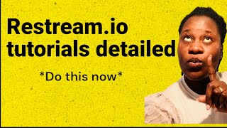 A DETAILED SILENT RESTREAM TUTORIALS  AVOIDING COPYRIGHT ISSUESAPP TO HELP RESTREAMING [upl. by Fleeman]