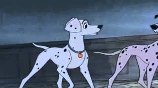 101 Dalmatians Pongo and Perdita leave town to retrieve their puppies HD [upl. by Trebreh]