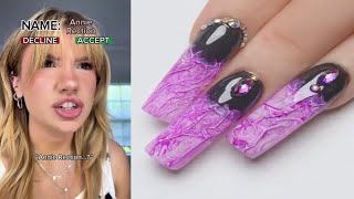 🏍 NAIL ART STORYTIME TIKTOK🛴 Regal Nails Bailey Spinn  POVs Tiktok Compilations 2023 5 [upl. by Severen]