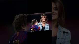 Antonella roccuzzo and Lionel Messi ❤ football shorts [upl. by Aivan]