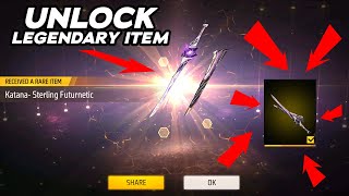 UNLOCK KATANA STERLING FUTURNETIC FREE FIRE [upl. by Beniamino]